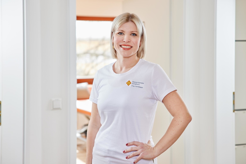 Elena Gernbauer Medizinische Fachangestellte, im Tandem mit Jasmin Fleischer Praxisleitung Birenbach